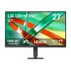 LG 27U710B-B UltraFine 27 cali 4K UHD IPS Monitor, 3840x2160, HDR10, AMD FreeSync, 60Hz