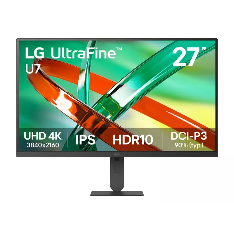 LG 27U710B-B UltraFine 27 cali 4K UHD IPS Monitor, 3840x2160, HDR10, AMD FreeSync, 60Hz