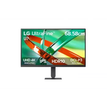 LG 27U710B-B UltraFine 27 cali 4K UHD IPS Monitor, 3840x2160, HDR10, AMD FreeSync, 60Hz