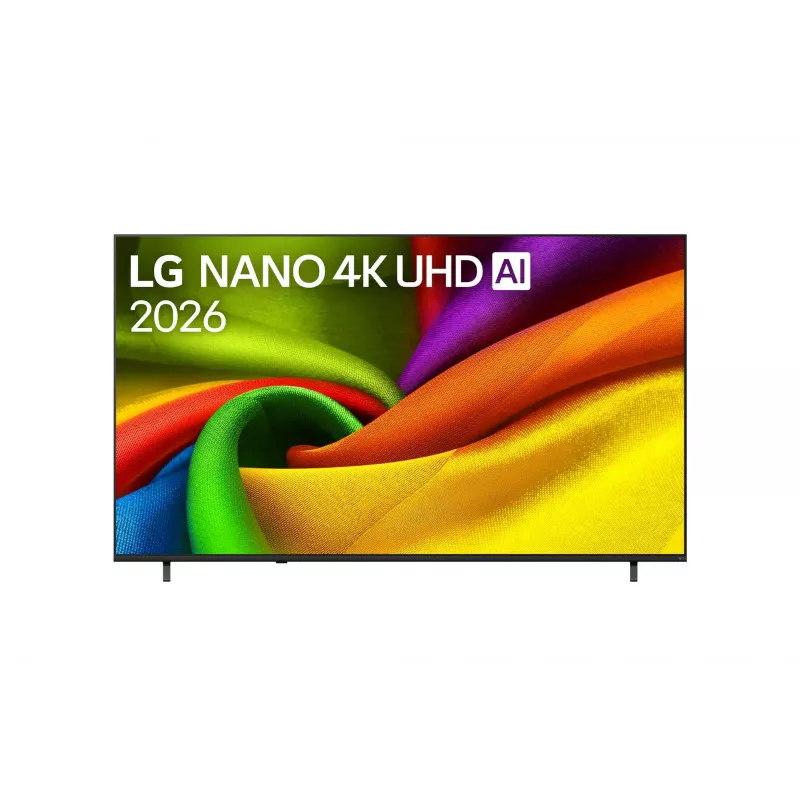LG 85NU800B3LA 85-calowy 4K UHD Smart TV z webOS, procesorem AI, czarny