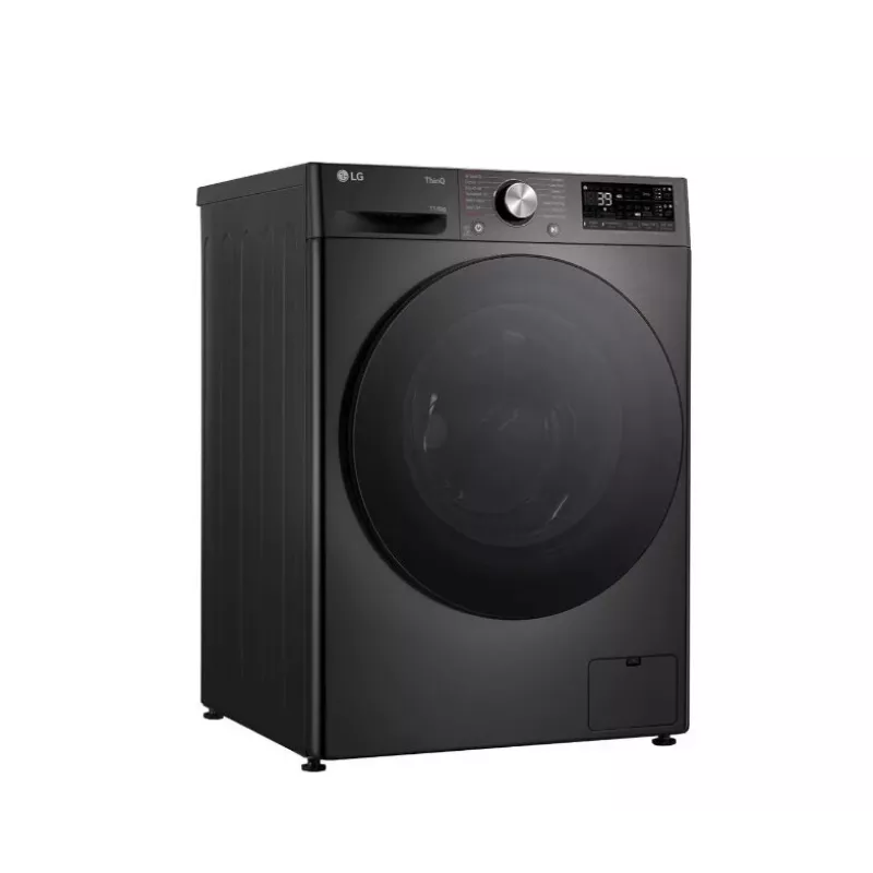 LG F4DR711S2BA Pralko-suszarka, 11 kg pranie, 6 kg suszenie, 1400 obr/min, A/D energia, ładowanie przednie, Black Steel, Wi-Fi, Para, Direct Drive, Wyświetlacz TFT