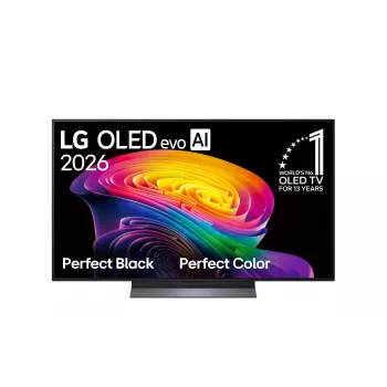 LG OLED48C61LA 48 inch 4K OLED evo Smart TV z procesorem AI α9 Gen4, 120Hz, Dolby Vision IQ, webOS, ThinQ AI