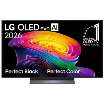 LG OLED48C61LA 48 inch 4K OLED evo Smart TV z procesorem AI α9 Gen4, 120Hz, Dolby Vision IQ, webOS, ThinQ AI