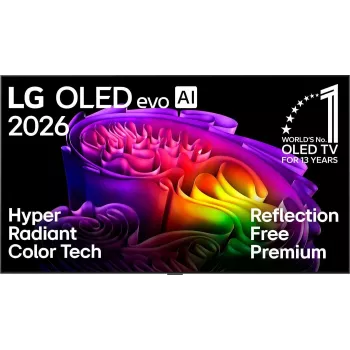 LG OLED65B68LA 65-calowy 4K UHD Smart OLED TV z HDR10, Dolby Vision, webOS, 120Hz, dźwięk 40W, Magic Remote OLED65B68LA.AEUD