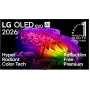 LG OLED65B68LA 65-calowy 4K UHD Smart OLED TV z HDR10, Dolby Vision, webOS, 120Hz, dźwięk 40W, Magic Remote OLED65B68LA.AEUD