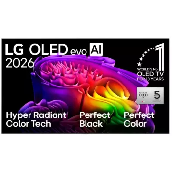 LG OLED83G61LW 83 cale OLED evo 4K Smart TV (webOS 23, procesor α9 AI Gen6, Dolby Vision/Atmos, 120Hz, wzornictwo G6 Gallery)
