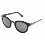 LGR FELI-BLACK01 Okulary przeciwsłoneczne unisex - czarna oprawka, ciemnoszare szkła, 47/24/145 mm