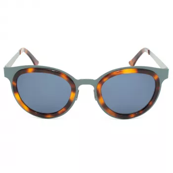 LGR FELICITEBLU39 Okulary przeciwsłoneczne unisex - Niebieska oprawka, szare szkła, 47/24/145 mm