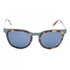 LGR GLOR-BLUE39 Okulary przeciwsłoneczne unisex 49/22/145 mm Niebieskie szkła Czarna oprawka