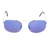 LGR Maas Unisex Sunglasses Silver Grey 54/18/145 mm