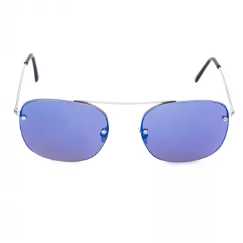 LGR Maas Unisex Sunglasses Silver Grey 54/18/145 mm
