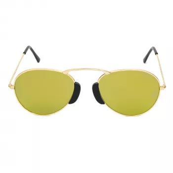 LGR Unisex Agadir Sunglasses Gold 54/20/145 mm