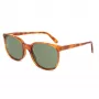 LGR Unisex Springhavan02 Okulary Przeciwsłoneczne - Oprawka Havana z Acetatu, Soczewki ze Szkła Mineralnego w Kolorze Zielonym, 50/19/145 mm
