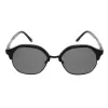 LGR Zanzibar Unisex Okulary Przeciwsłoneczne Czarny/Szary 50/12/135 mm