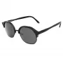 LGR Zanzibar Unisex Okulary Przeciwsłoneczne Czarny/Szary 50/12/135 mm
