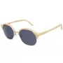 LGR ZANZIBARIVO40 Unisex Prostokątne Okulary Przeciwsłoneczne 50/12/135 mm Ręcznie Robione we Włoszech UV400