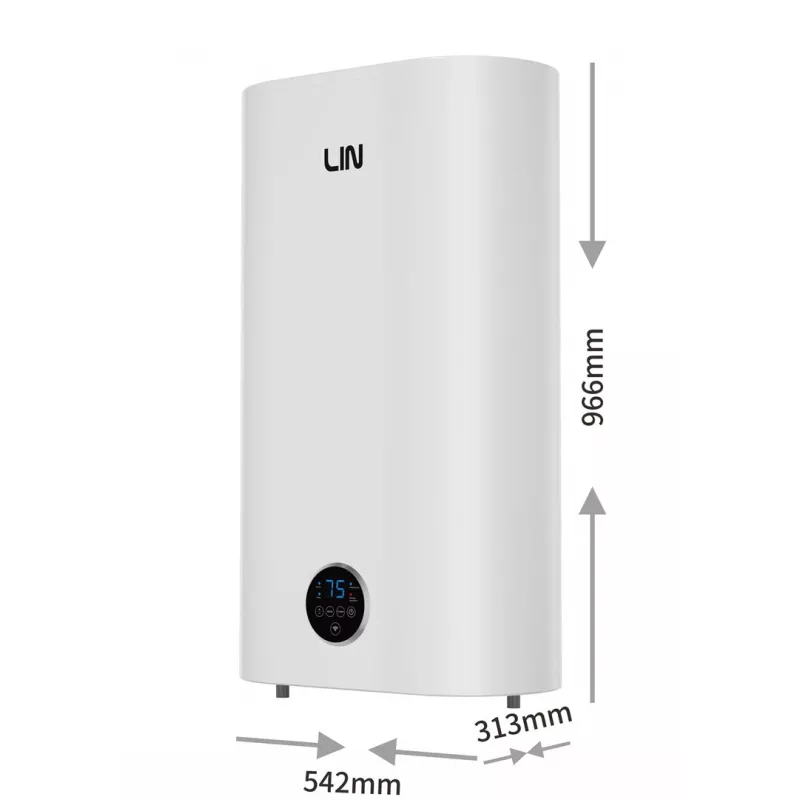LI- LIFVD1SMWH 80L Uniwersalny biały elektryczny podgrzewacz wody z Wi-Fi