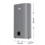LI- LIN LIFVD1SMGY 80L Uniwersalny szary elektryczny podgrzewacz wody z Wi-Fi