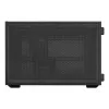 Lian Li DAN Cases B4 Wood Edition Mini Tower PC Case, Micro-ATX, Orzechowy Panel Przedni, Czarny