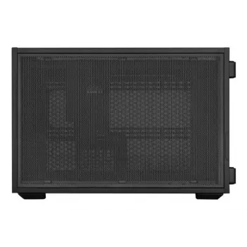 Lian Li DAN Cases B4 Wood Edition Mini Tower PC Case, Micro-ATX, Orzechowy Panel Przedni, Czarny