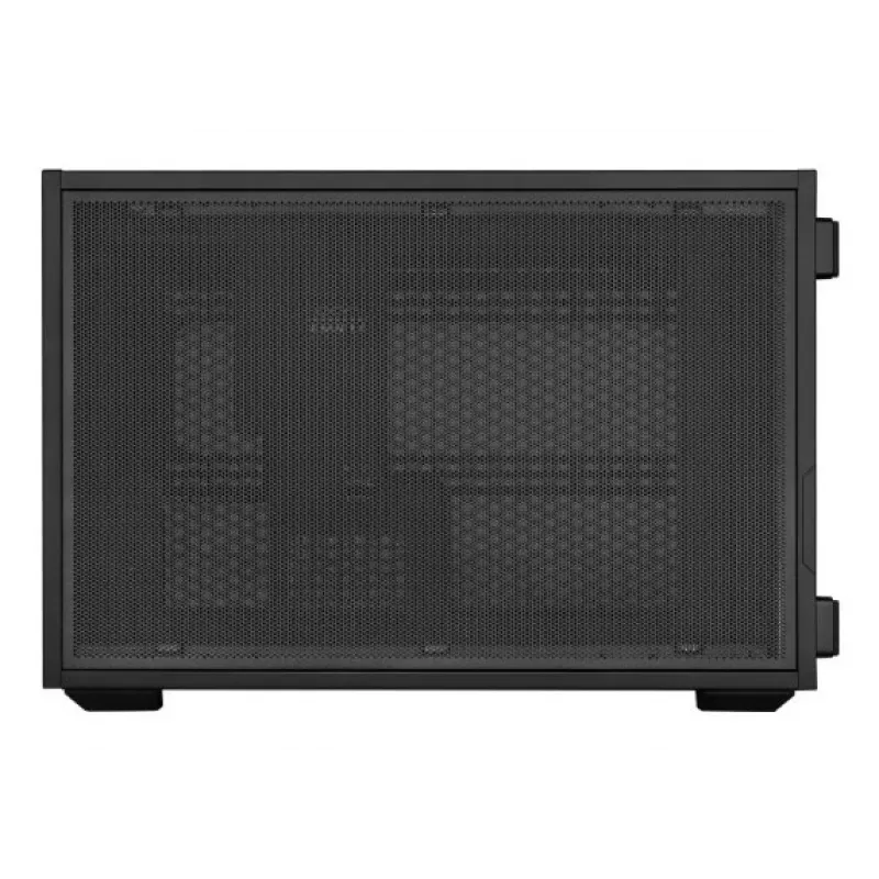 Lian Li DAN Cases B4 Wood Edition Mini Tower PC Case, Micro-ATX, Orzechowy Panel Przedni, Czarny