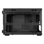 Lian Li DAN Cases B4 Wood Edition Mini Tower PC Case, Micro-ATX, Orzechowy Panel Przedni, Czarny
