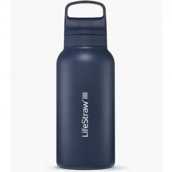 LifeStraw Go 2.0 Butelka Filtrująca ze Stali Nierdzewnej 1L - Morze Egejskie