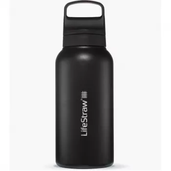 LifeStraw Go Series Stainless Steel 1L Nordic Noir Butelka Filtrująca Wodę