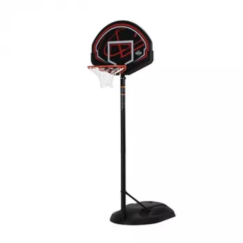 Lifetime 90022 Przenośny kosz do koszykówki dla dzieci, regulowana wysokość 1.68-2.29 m, tablica 32 inch, obręcz 15 inch, podstawka z kółkami