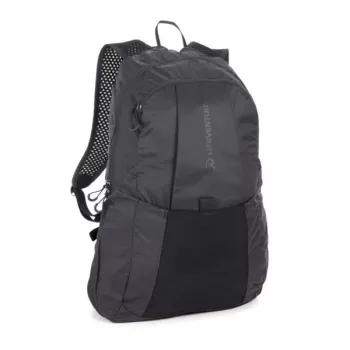 Lifeventure Składany plecak podróżny ECO 25L, 420D nylon z recyklingu, czarny