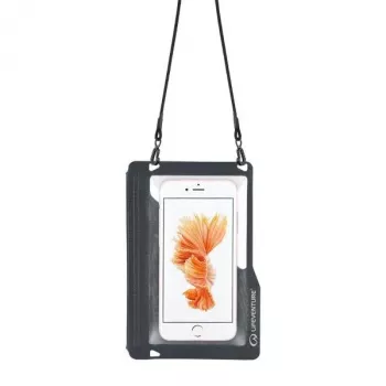 Lifeventure Plus Wodoszczelne etui na telefon - IPX8 5m, uniwersalne, szare
