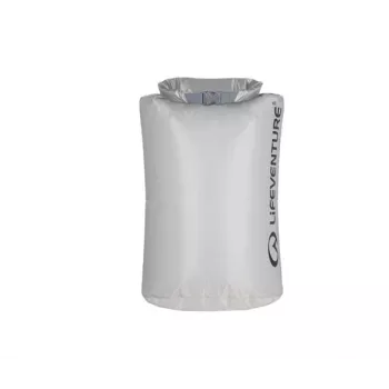 Lifeventure Ultralight suchy worek 15L - szary, wodoszczelny IPX6, 50g