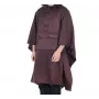Lifeventure Waterproof Poncho in Blackcurrant – Ripstop Nylon with Hood