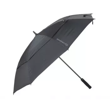 Lifeventure XL Trek Umbrella - Black, Stormproof, UPF 50+, 98 cm