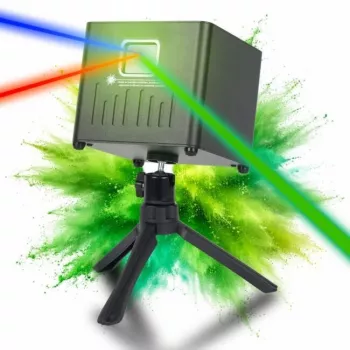 LIGHT4ME ACCU APP LASER Rechargeable Battery Laser Projector with Bluetooth App Control