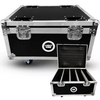 LIGHT4ME AURORA WASH HEAD CASE 4IN1 Flight Case na 4 głowy ruchome