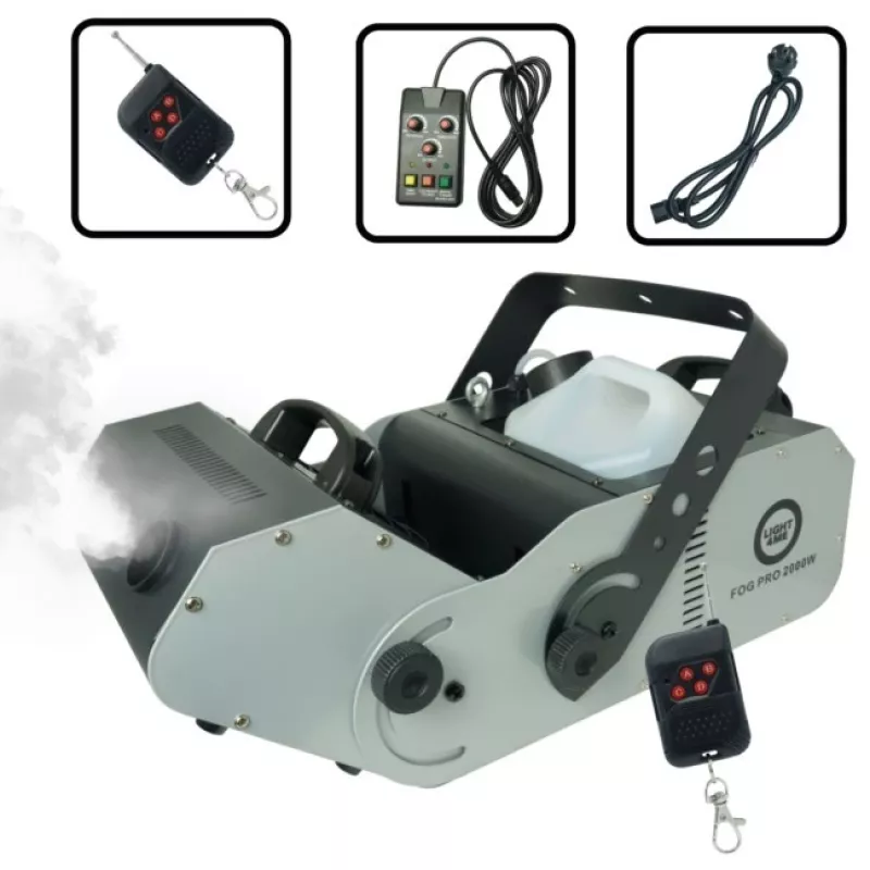 LIGHT4ME FOG PRO 2000W Fog Machine Smoke Generator