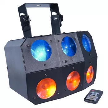 LIGHT4ME SIX EYE BEAM Mocny efekt wiązki LED z pilotem