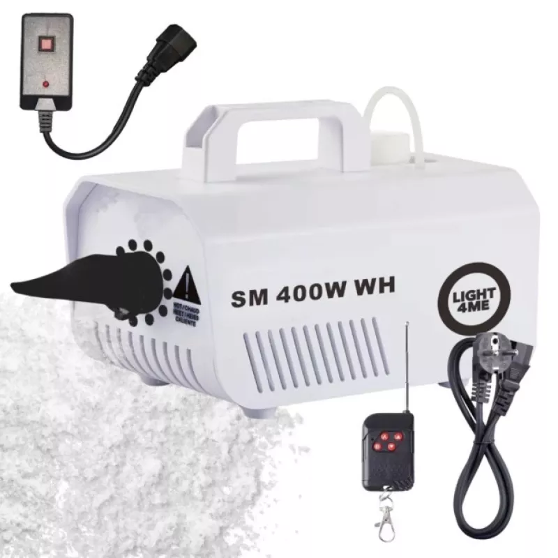 LIGHT4ME SM 400W WH Snow Machine