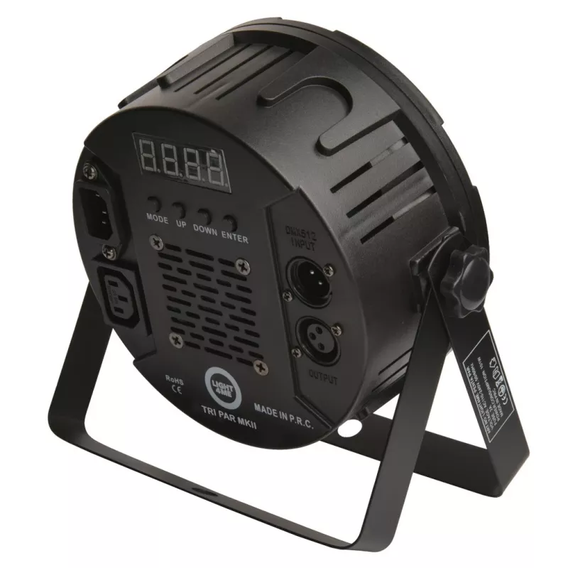 LIGHT4ME TRI PAR 8x9W MKII RGB - RGB LED Spotlight