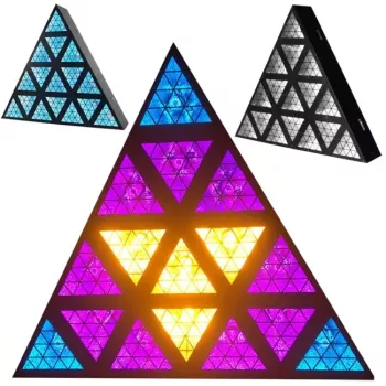 LIGHT4ME TRIANGIS 64x2W RGBA LED Lighting Effect