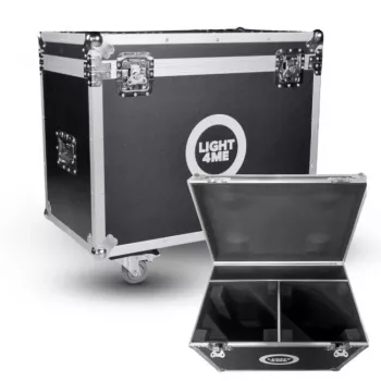 LIGHT4ME VENOM LBS 330 CASE 2IN1 Flight Case do 2 głów ruchomych