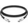 Lightwin kabel miedziany Direct Attach 100G QSFP28 do QSFP28, 0,5m, kompatybilny z HPE/Aruba (LWO-DAC-QSFP28-0.5M-HPE)