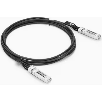 Lightwin 10G SFP+ Direct Attach Copper Cable, 3m, Passive Twinax, 10GbE, MSA Compliant, Hot-Swappable, Low Power LWO-DAC-SFPP-3M