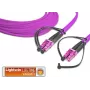 Lightwin LDP-50 LC-LC 2m OM4 światłowód kabel krosowy wielomodowy, duplex, LSZH aqua LDP-50 LC-LC 2.0 OM4