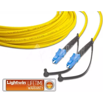 Lightwin LSP-09 LC-LC 20m OS1 jednomodowy duplexowy kabel światłowodowy, żółty LSP-09 LC-LC 20.0