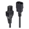 LINDY 5m C14 do C15 Power Cable – IEC C14 męski do IEC C15 żeński, 250V 10A, czarny