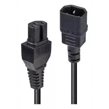 LINDY 5m C14 do C15 Power Cable – IEC C14 męski do IEC C15 żeński, 250V 10A, czarny