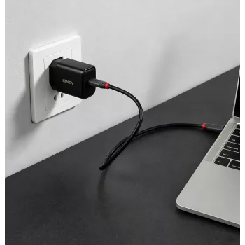 Lindy 65W USB Type C GaN Ładowarka (73448)