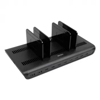 LINDY 73447 Organizer stacji ładującej wolnostojący plastikowy jagodowy